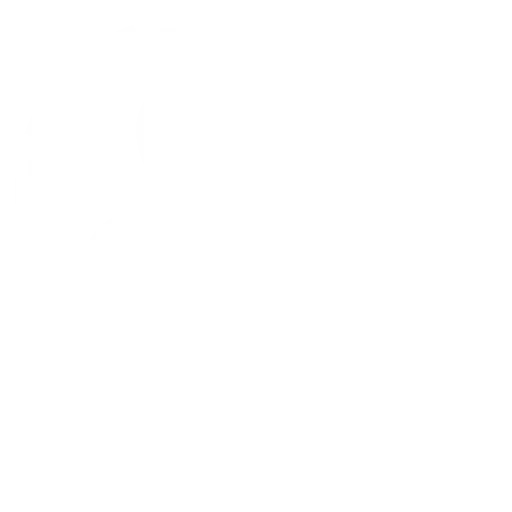 Ícone de pesquisa de utilizador (user search) ou procura de perfil, em branco sobre fundo preto. O ícone representa uma lupa (magnifying glass) com o cabo orientado para baixo e para a direita, e dentro do círculo da lente, a silhueta estilizada de uma pessoa (cabeça e ombros).